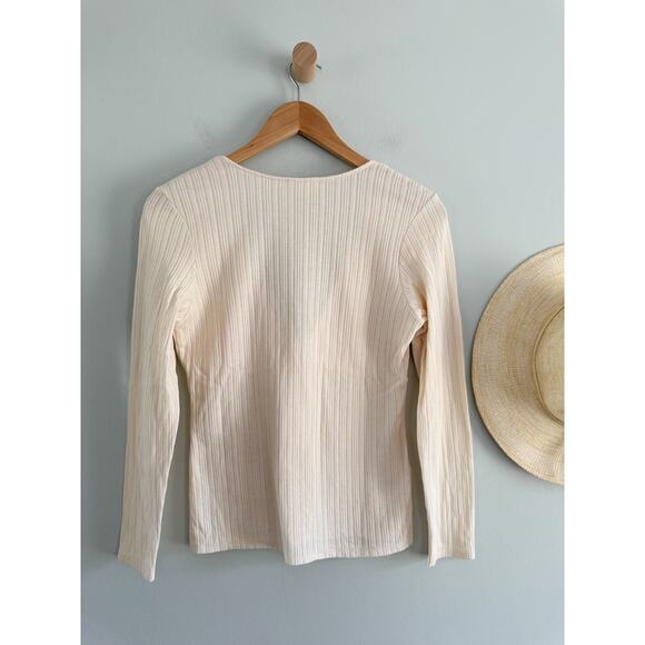 Sézane | Sezane | Cyrielle Top in Ecru Cream/Ivory | Sz M - Picture 9 of 9